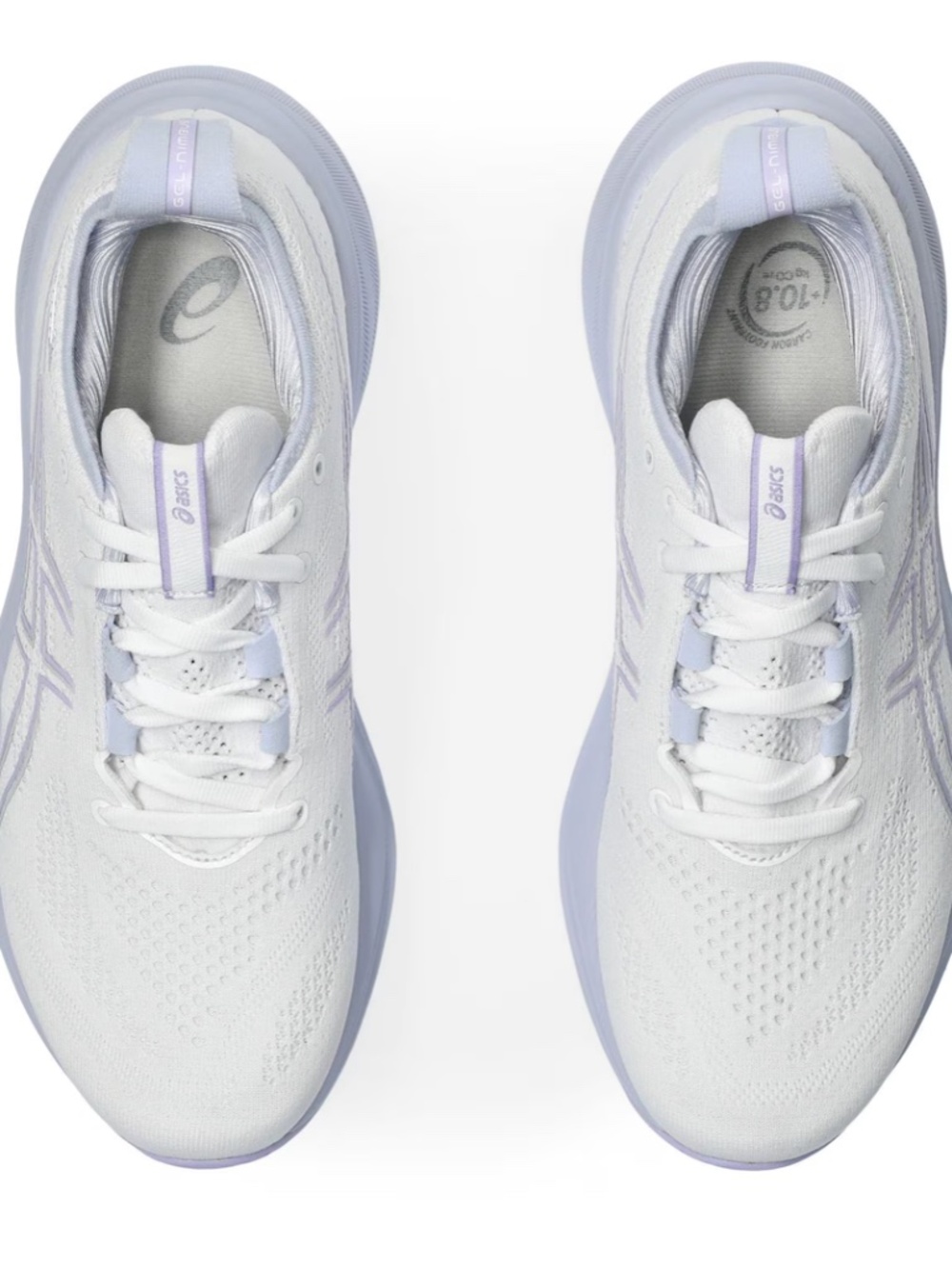 ASICS - Women's Gel-Nimbus 26 Running Shoe - White/Fresh Air - Size 7.5